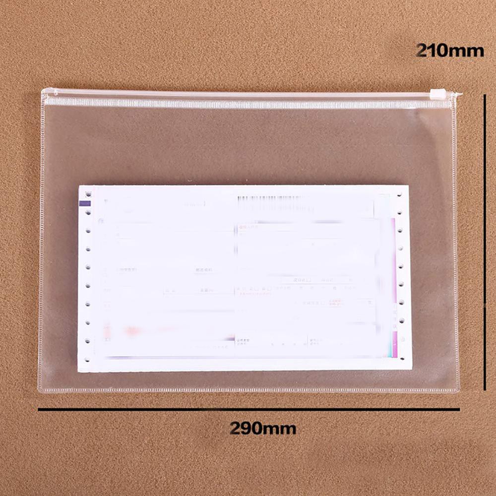 Túi đựng tài liệu trong suốt chống nước 4 size A4/B5/A5/A6