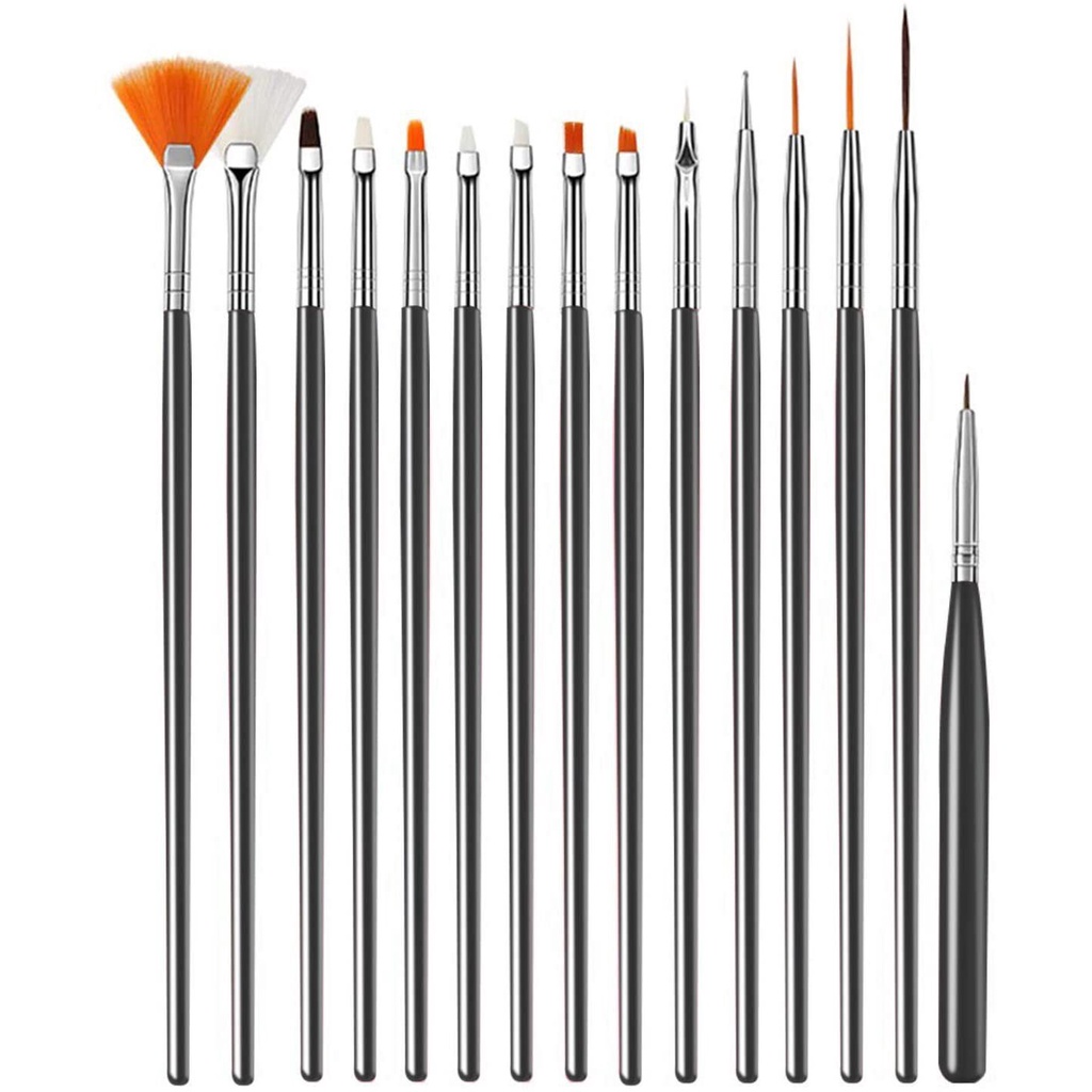Set cọ vẽ móng tay 3d chuyên dụng