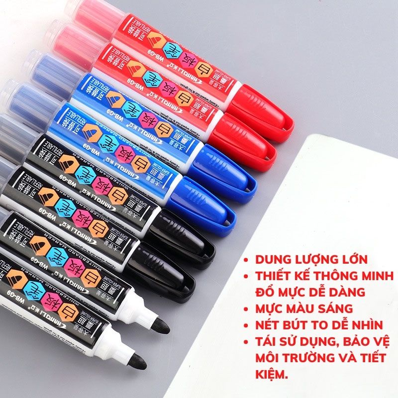 Bút Bút Bảng Trắng Cao Cấp Đổ Mực Dễ Dàng VTL SHOP