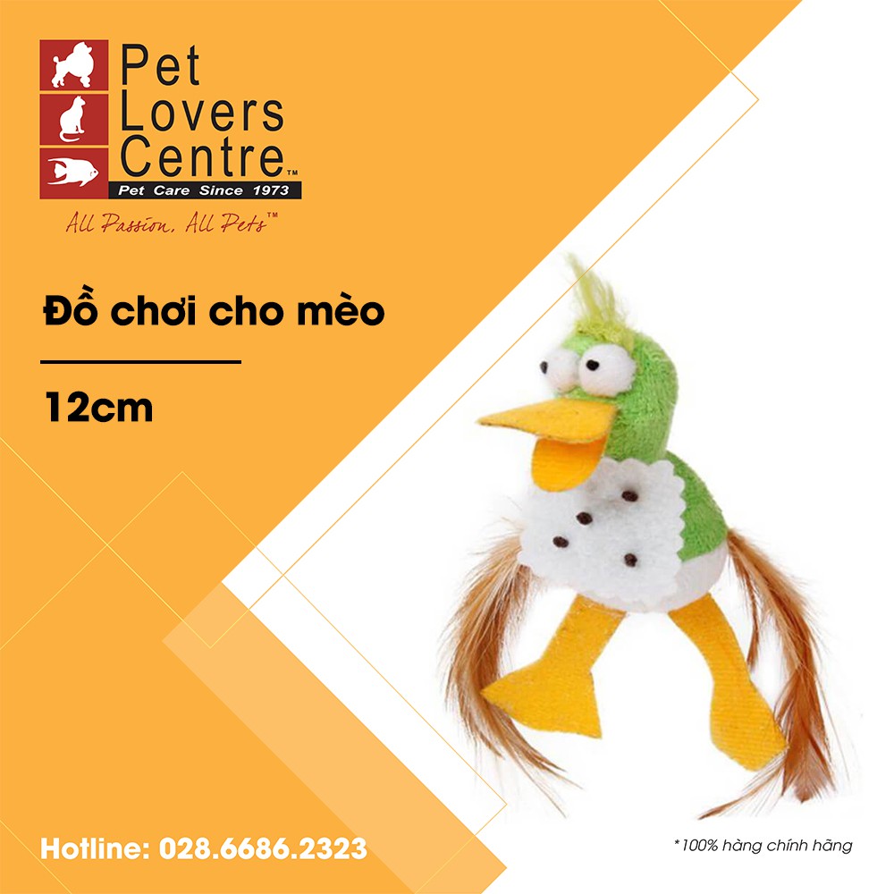 ĐỒ CHƠI CHO MÈO -  TRUSTIE - CAT TOY - DUCK (GREEN)