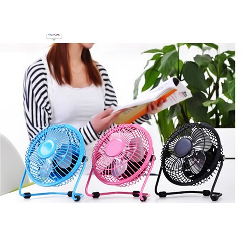 (CAO CẤP) QUẠT MINI LỚN LỒNG SẮT TỐC ĐỘ CAO THỔI BAY CƠN NÓNG