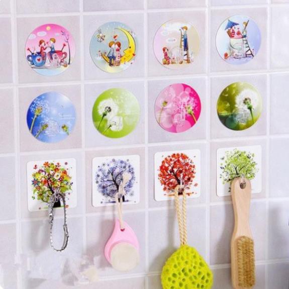 Sỉ 100 móc dán tường 3D - Mualabay