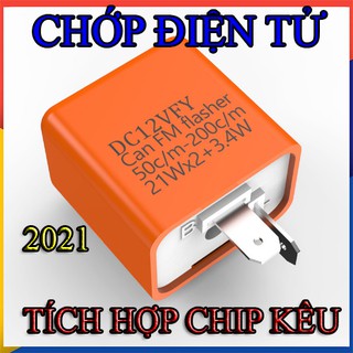 Cục chớp xi nhan điều chỉnh tốc độ nhanh chậm có chíp kêu mã XNK 2021