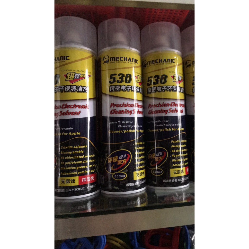 Nước tẩy keo, tách benzen 530 hiệu Mechanic