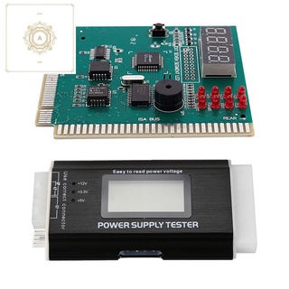Thiết Bị Kiểm Tra Nguồn Atx Btx Itx Với Thẻ Phân Tích Màn Hình Lcd Hiển Thị 4 Chữ Số Pc