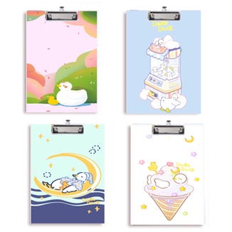 Kẹp tài liệu bìa cứng vịt dake duck KTLG41 dễ thương cute size A4 hoạt hình