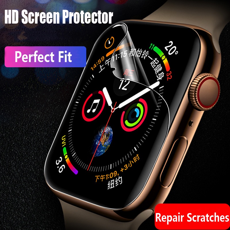 Kính Cường Lực Bảo Vệ Màn Hình Cho iwatch 7 6 5 4 se 45mm 41mm 44mm 40mm 42mm 38mm