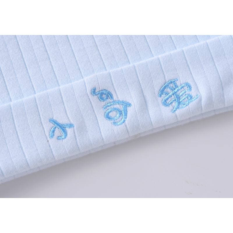 Set 3 Món Nón + Vớ + Găng Tay cotton Dễ Thương Cho Bé 0-6 Tháng