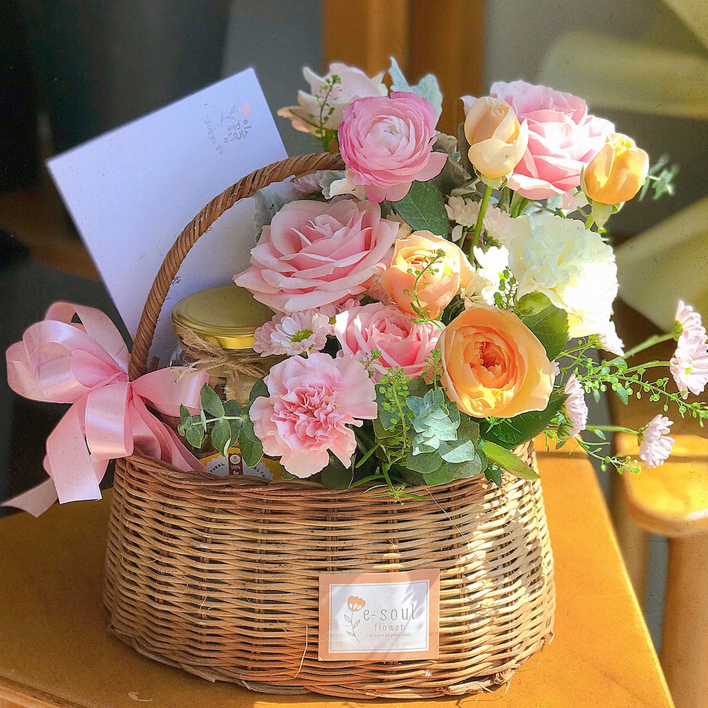 Quà tặng sức khỏe Hạt dinh dưỡng &amp; Hoa tươi - Quà tặng ngày lễ, kỉ niệm, sinh nhật