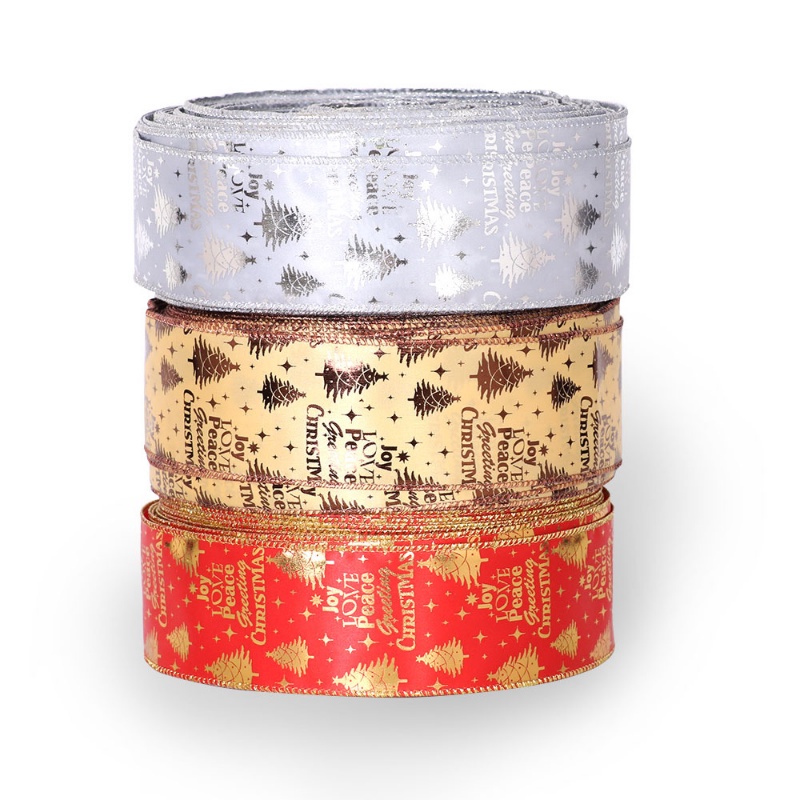 Cuộn Dây Ruy Băng 2m Chủ Đề Giáng Sinh Lãng Mạn Đa Năng Trang Trí Nhà Cửa / Tiệc Tùng / Lễ Hội