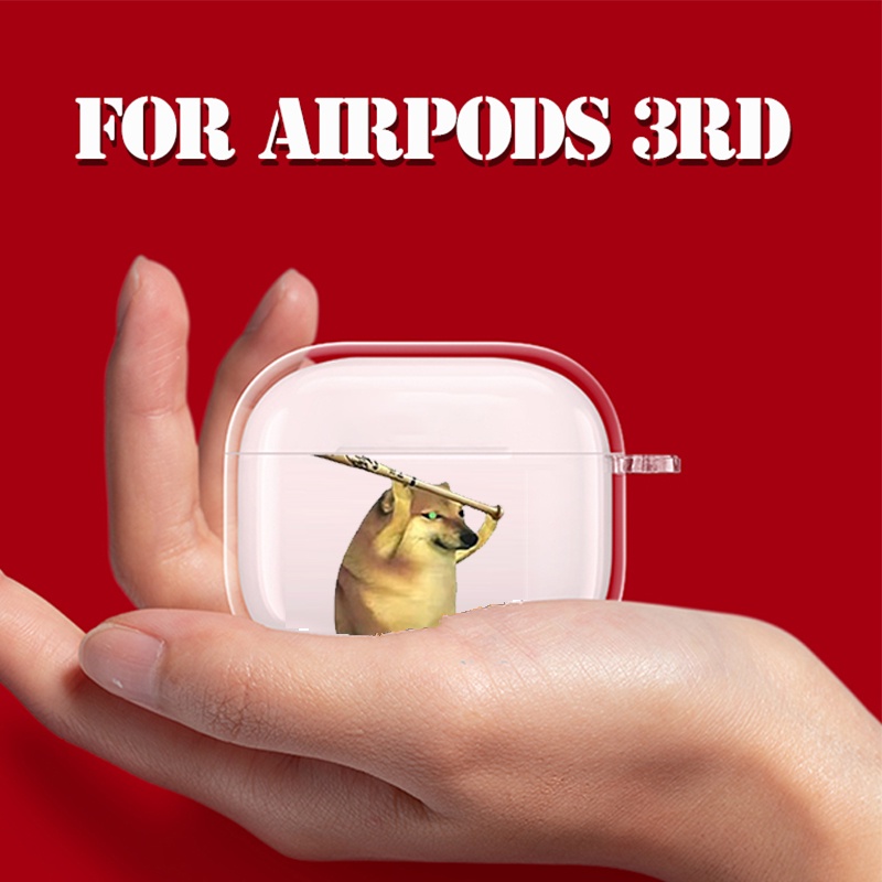 Vỏ Bảo Vệ Hộp Sạc Tai Nghe compatible AirPods 3 / 3rd) 2021 Curcompatible AirPods3 Ốp