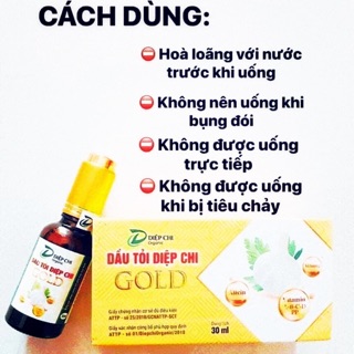 Dầu Tỏi Diệp Chi Gold