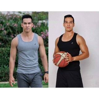 Combo 2 áo 3 lỗ nam, áo may ô nam,  áo tank top gym, áo 3 lỗ thun gân 4 chiều cotton Fezzio
