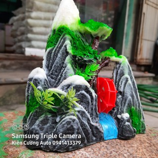 Mô Hình Núi - Hòn non Bộ - Trang Trí Bể cá (Mẫu 51)