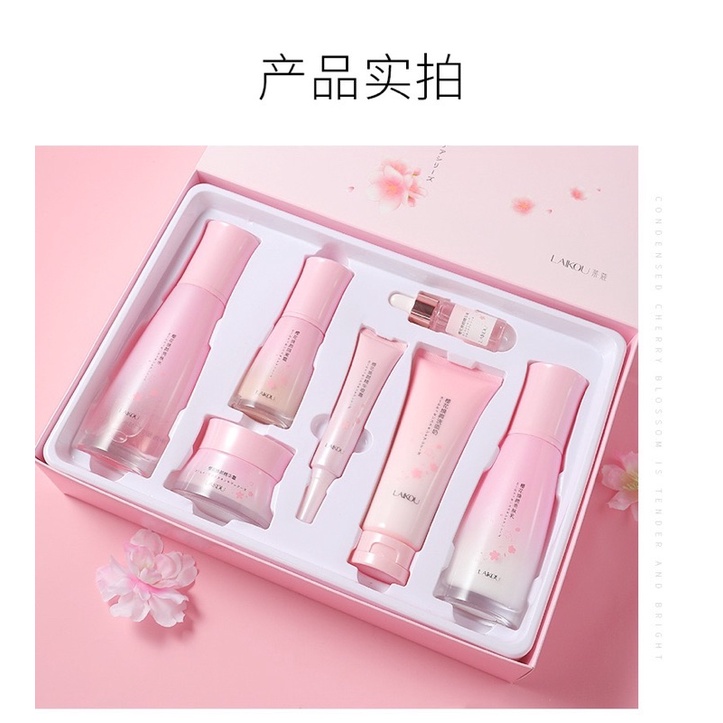Bộ dưỡng da 7 món LAIKOU Hoa anh đào