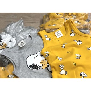 set 2 áo ba lỗ snoopy