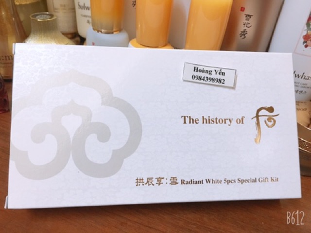 Set Whoo trắng mini 5sp - Hàng Cty - date:2023 | BigBuy360 - bigbuy360.vn