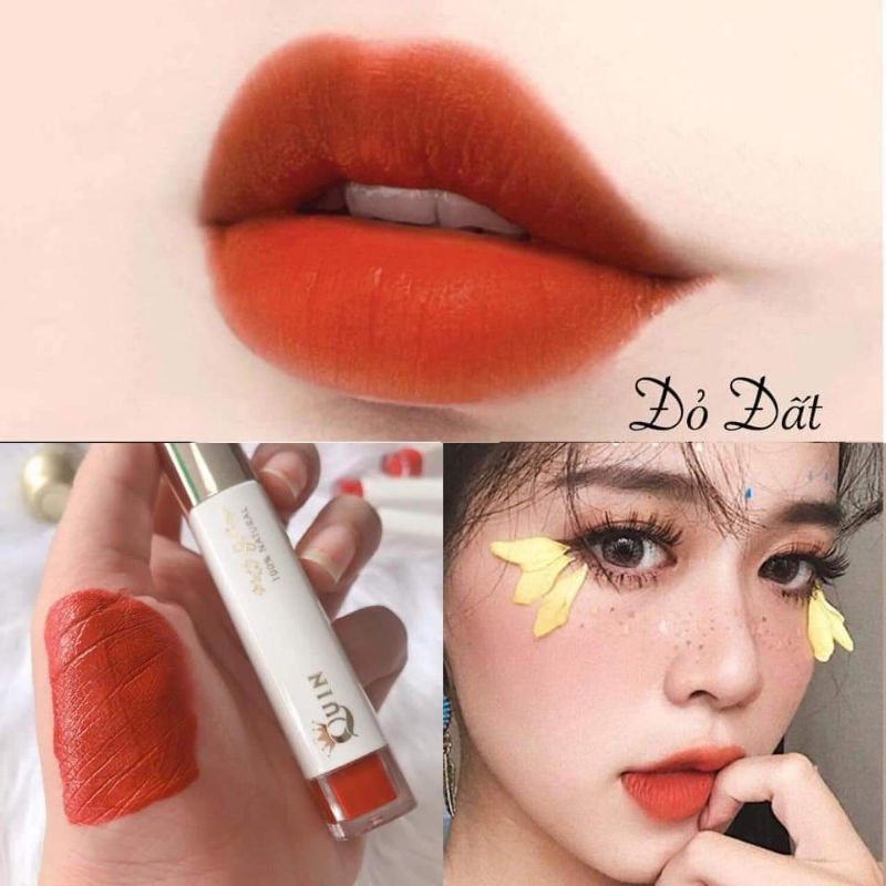 Son siêu lỳ Quin- Không Chì- Không thuỷ ngân- Dành cho bà bầu | Thế Giới Skin Care