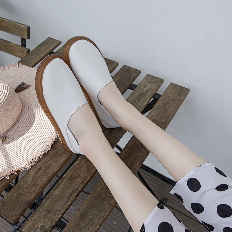 Giày lười bằng da phong cách cổ điển thanh lịch dành cho nữ | BigBuy360 - bigbuy360.vn
