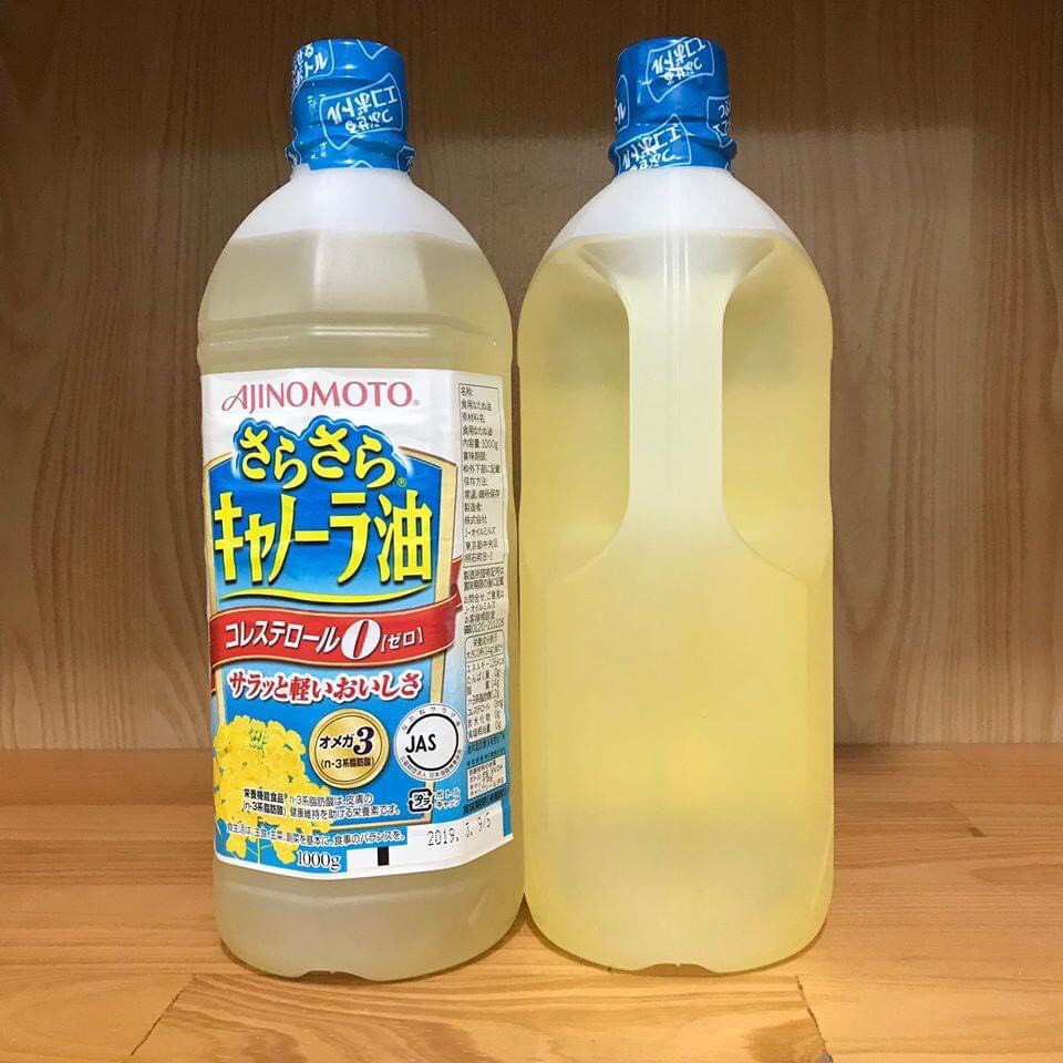 Dầu Ăn Hạt Cải Ajinomoto Nhật Bản Can 1000ml