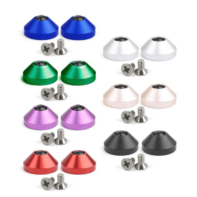 Set 2 Chân Bàn Phím Cơ Mojito Bằng Nhôm Cnc Kèm Ốc Vít