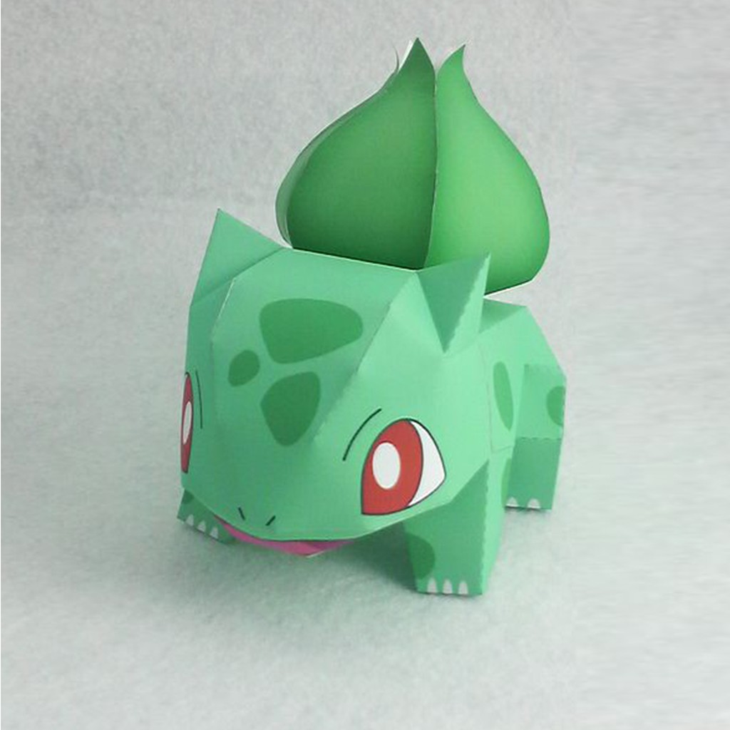 Mô hình giấy Pokemon Bulbasaur