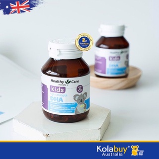 Combo viên uống Dha Heathy Care và Canxi Healthy Care cho bé 60 viên của Úc
