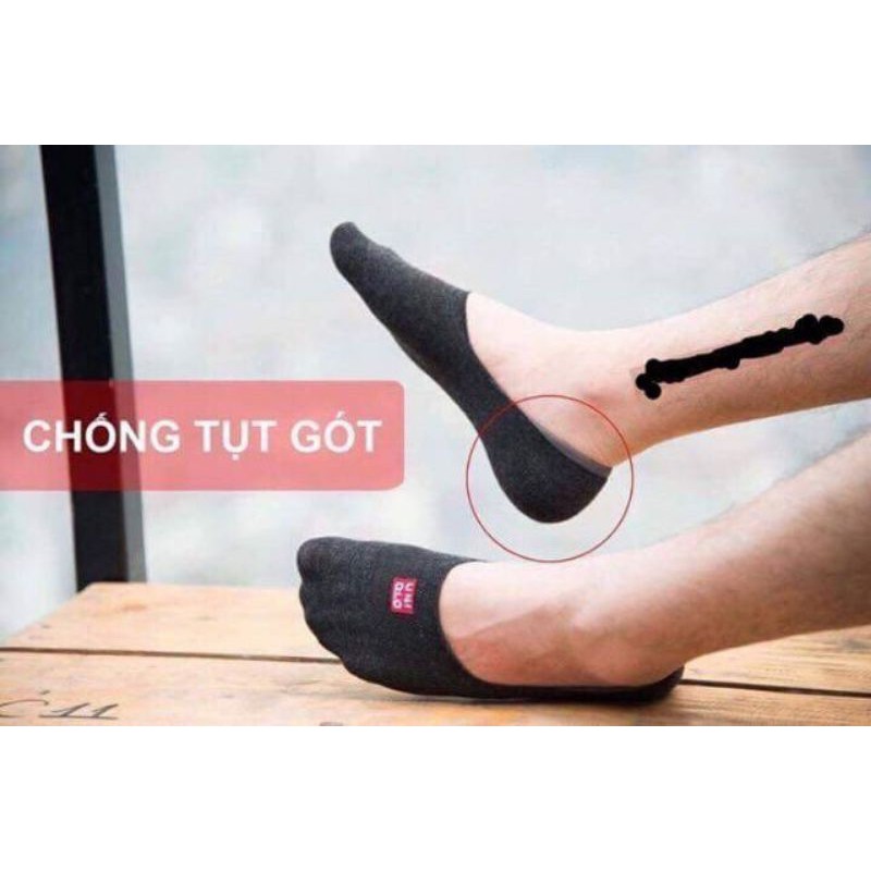 Tất lười nam uni chống tụt gót
