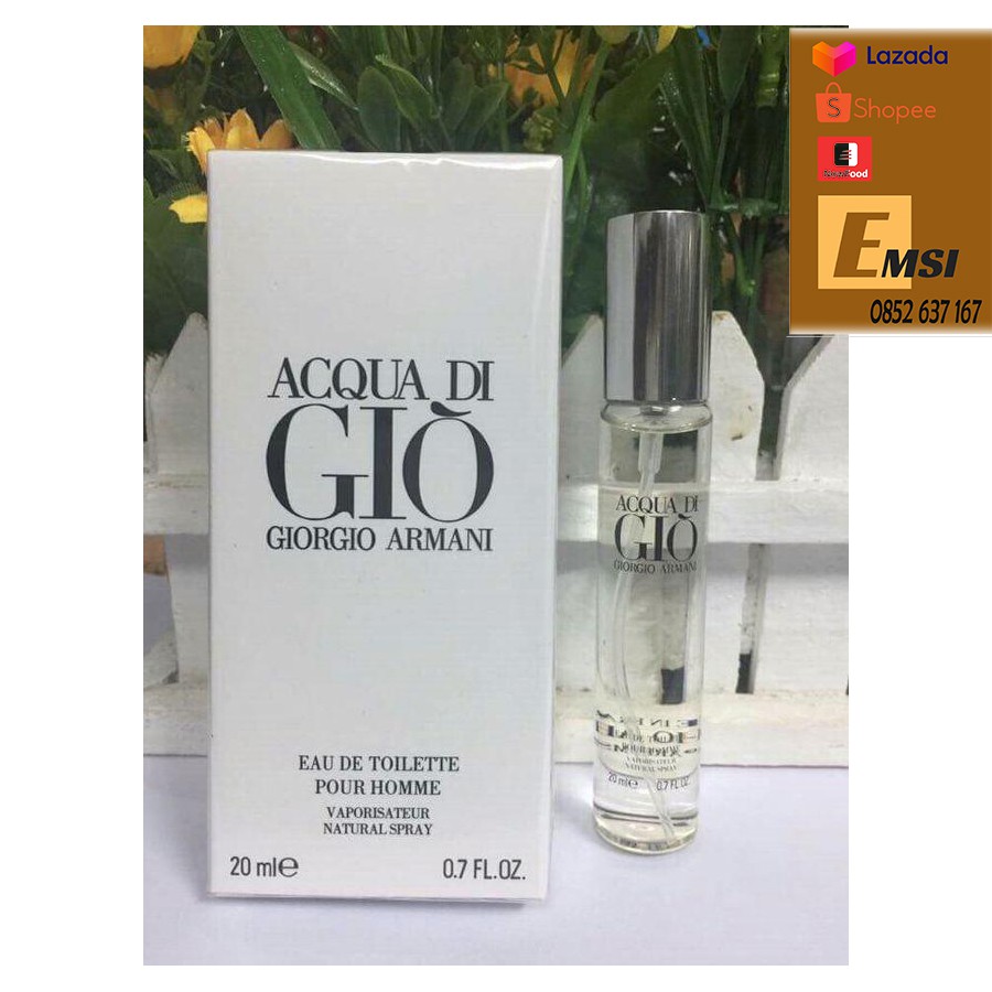 Nước hoa Nam Giorgio Armani Acqua Di Gio Pour Homme For Men 20ml
