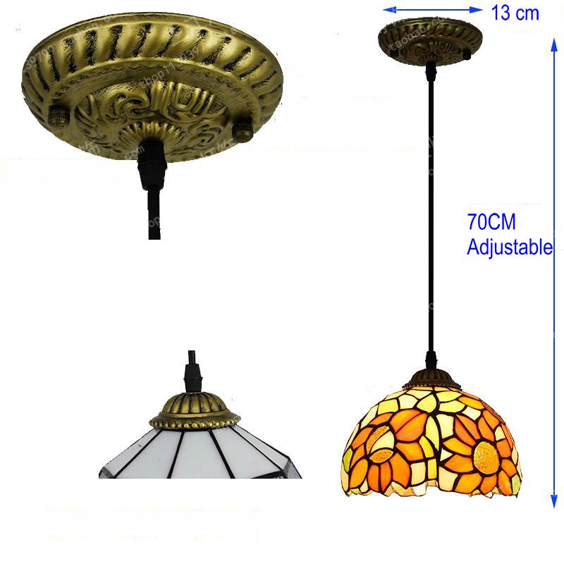 Đèn LED Gắn Mặt Kính Phong Cách Địa Trung Hải AC110V-220V