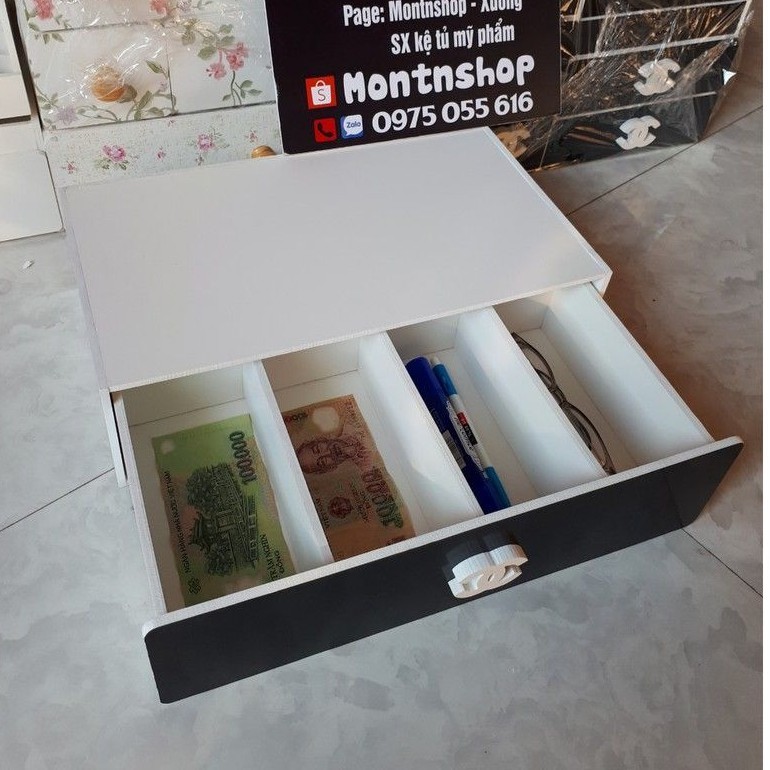 Hộp chia tiền thu ngân loại to 35cm