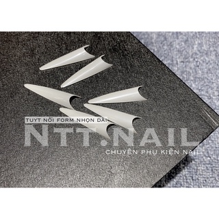 [phụ kiện nail hot] Tuyt nối móng giả màu đục