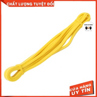 Dây Kháng Lực Màu Vàng 15lbs  [CAO CẤP] Dây Power Band Bản Nhỏ Dày, Dây Tập Mông Đùi
