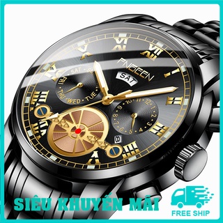 Đồng hồ nam chính hãng fngeen  2 mặt đẹp nhất, đồng hồ cơ mang xu hướng thời thượng nhất , 4001-lucas shop