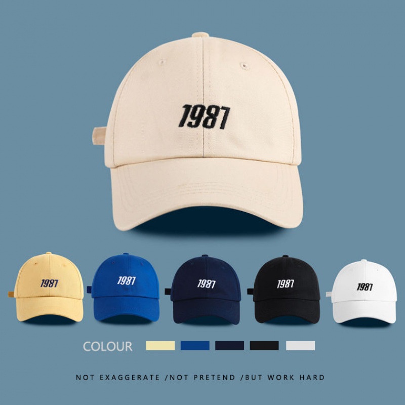 Mũ Lưỡi Trai Mũi Nhọn Mềm Mại Thêu Họa Tiết Kiểu Hàn Quốc Dễ Phối Đồ