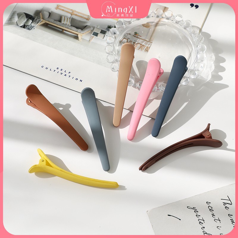 Kẹp Tóc Nhựa Acrylic Nhiều Màu Thời Trang Hàn Quốc
