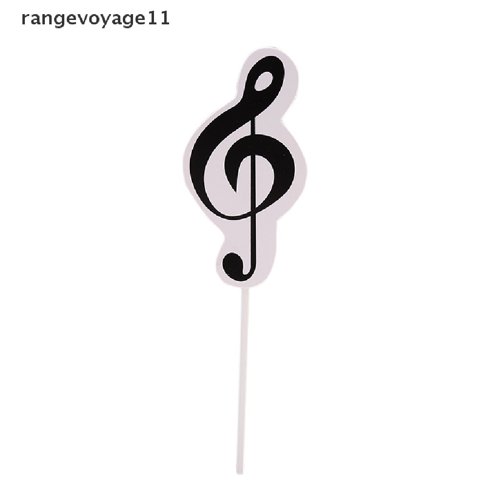 1 Bộ Que Cắm Trang Trí Bánh Hình Đàn Piano Chủ Đề Âm Nhạc