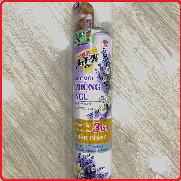 Xịt Phòng Khử Mùi Thuốc Lá/ Tolet/Phòng ngủ SUKKI - RI BEDROOM Nhật Bản 320ml