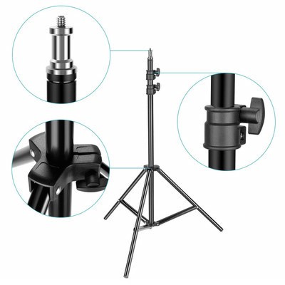 Chân đèn livestream cao 2.1M studio, chụp ảnh, quay phim