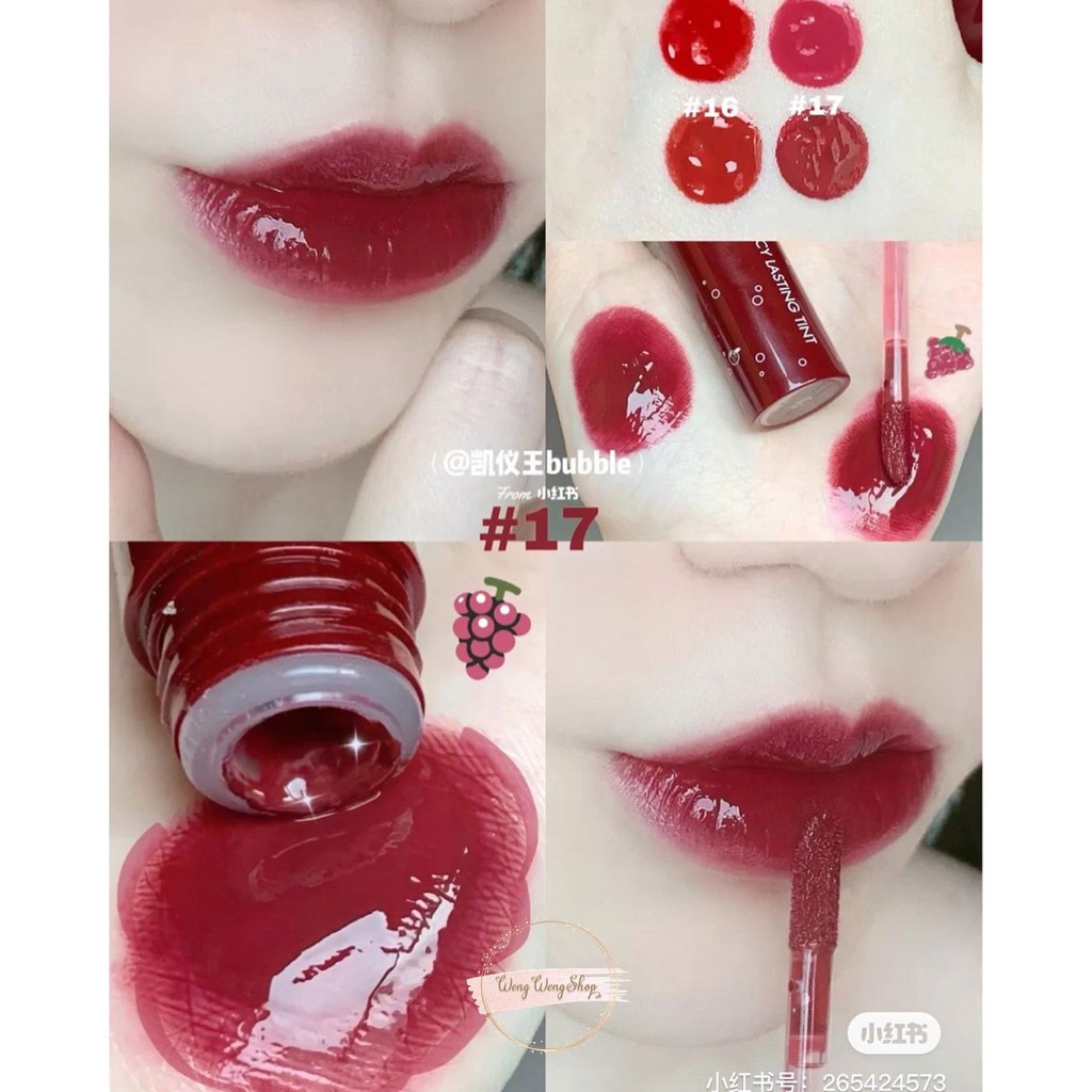 Son Romand Juicy Lasting Tint màu 17: &quot;Plum Coke&quot;