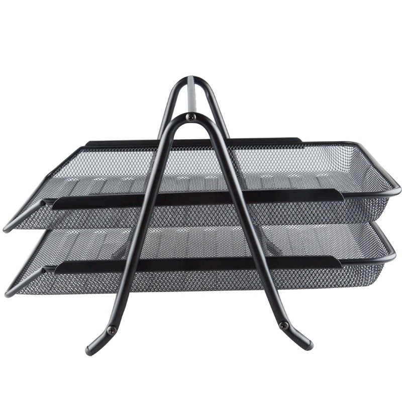 Khay đựng tài liệu 2 tầng sắt Guangbo WZ9304