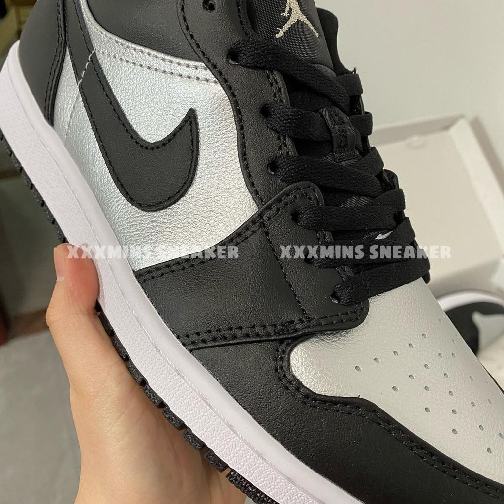 Giày Air Jordan 1 Retro Low "Silver Toe"  (Best Quality) | BigBuy360 - bigbuy360.vn