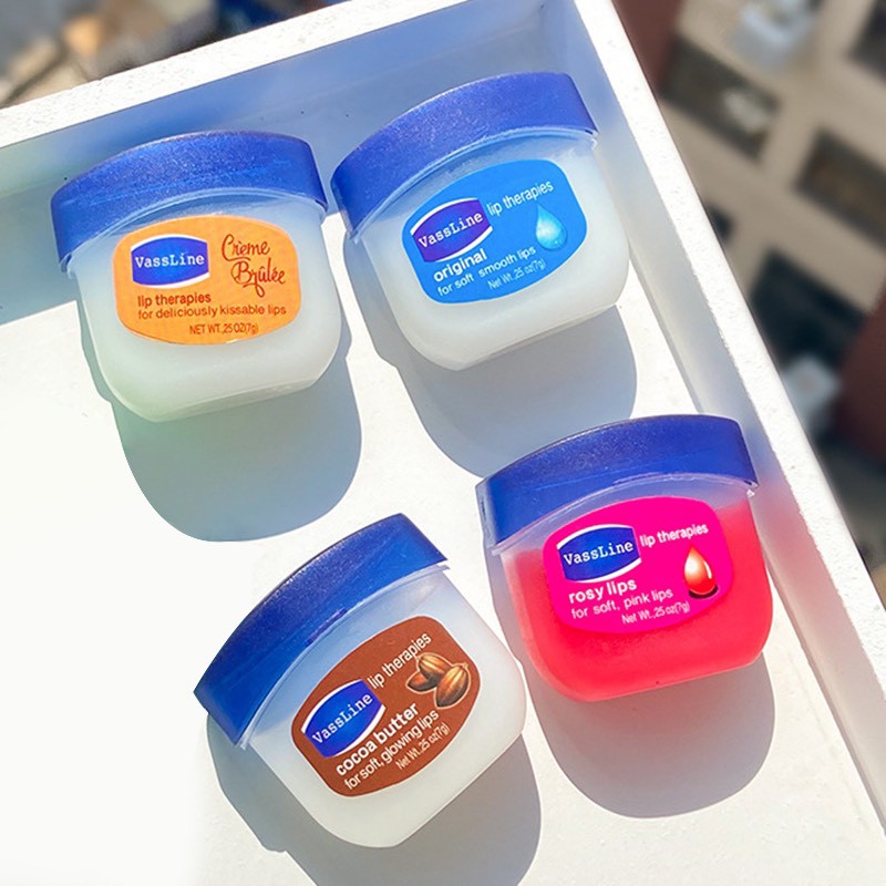 Son dưỡng môi Vaseline mềm mịn chống khô nứt, thâm môi dạng hũ