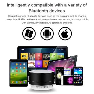 A10 Small Steel Cannon Usb Card Wireless Bluetooth Speaker
