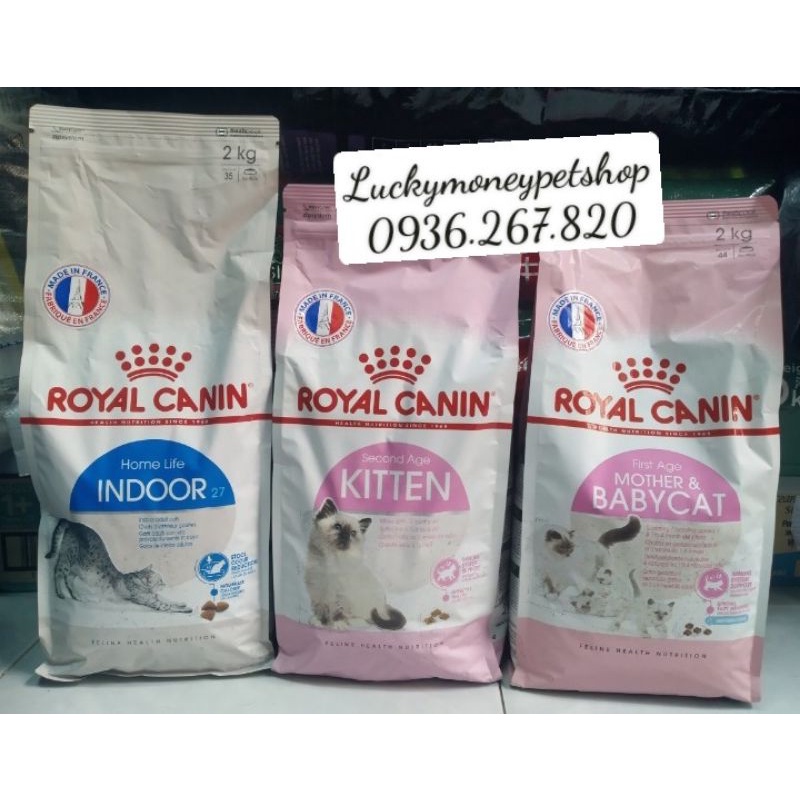 HẠT ROYAL CANIN INDOOR 2KG
