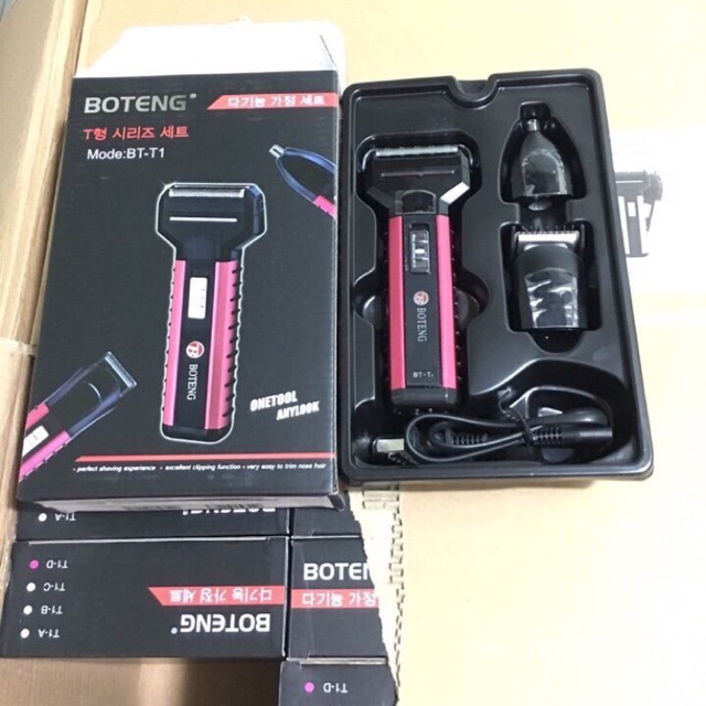 Tông đơ boteng 3 in 1 cho các đấng này dâu dùng siêu thích Vừa cắt tóc vừa cạo râu và cắt lông mũi