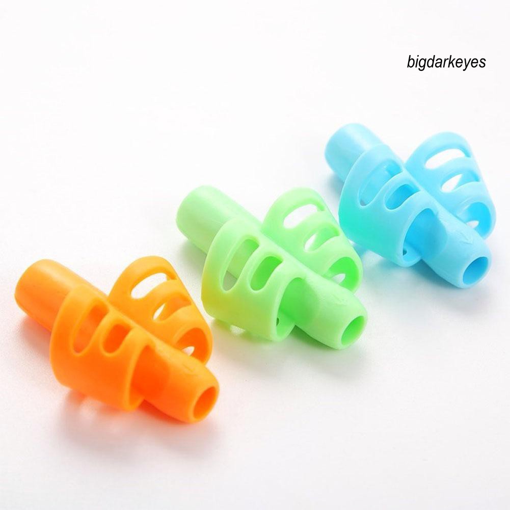 Set 3 Dụng Cụ Hỗ Trợ Điều Chỉnh Tư Thế Cầm Bút Cho Bé
