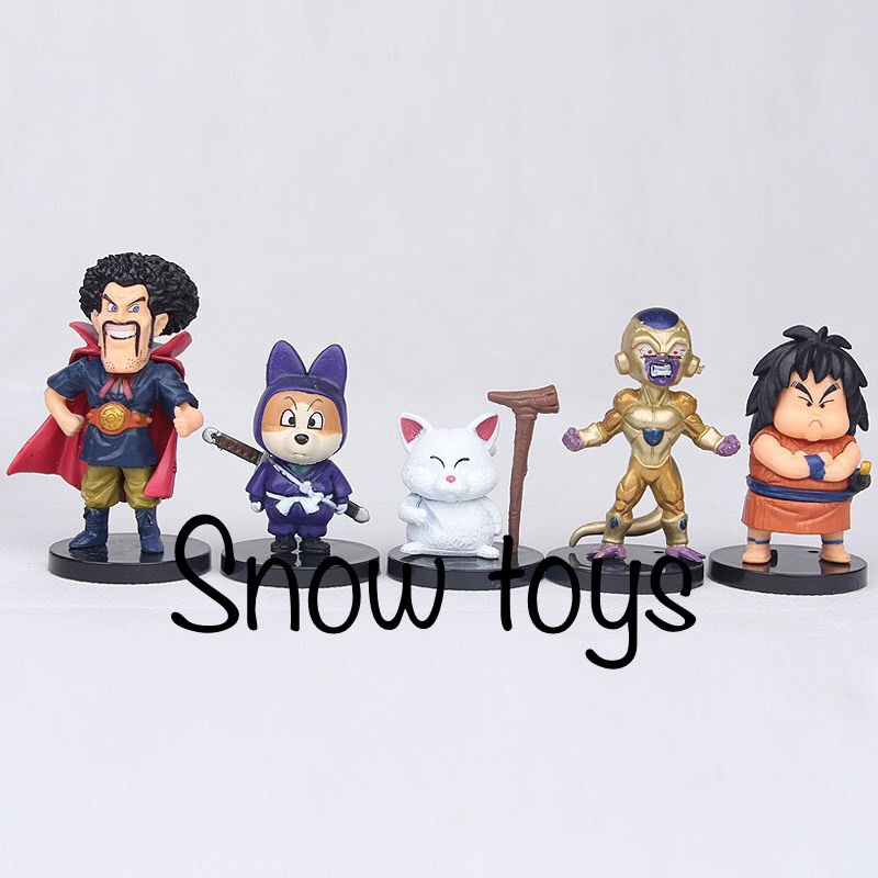 Mô hình Dragon Ball Super WCF - Buu Beerus Whis Frieza Vegeta Goku God Blue Pilaf Mai Shu Ma bư mập gầy Fide - Cao 4~9cm