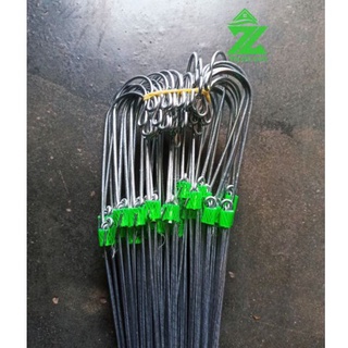 Móc kẽm treo lan, chậu cây dài 80cm