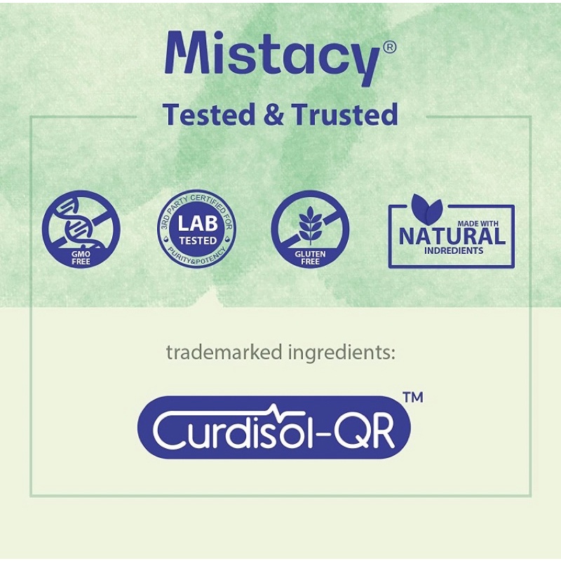 Mistacy Ubiquinol 600mg - CoQ10 - Dạng Active của CoQ10 - Hấp Thu Nhiều Và Nhanh Hơn CoQ10 60viên USA